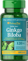 Ginkgo Biloba 120 mg Puritan's Pride 100 viên