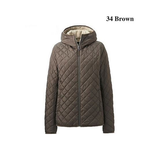 áo khoác nữ lông cừu trần trám uniqlo
