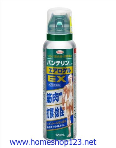 Chai xịt giảm đau hiệu quả Nhật Bản - Kowa EX 120ml