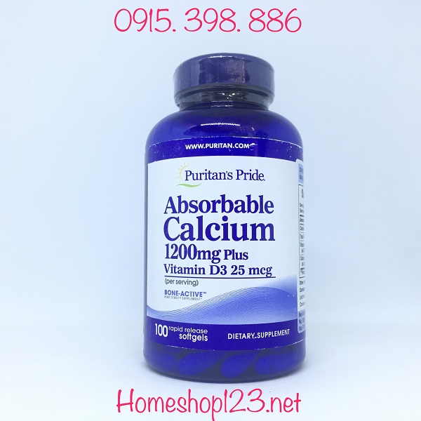 absorbable calcium 1200mg plus